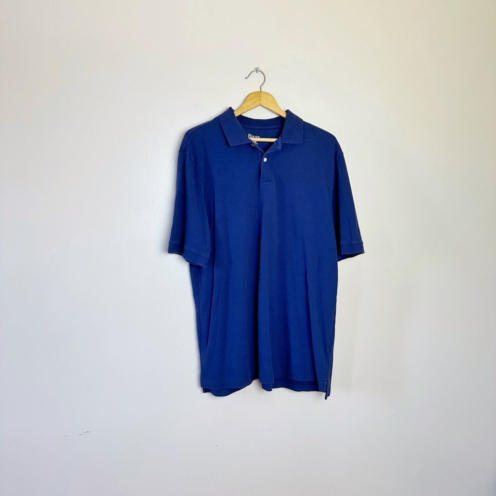 Clearance! Men’s Navy Bass S/S Polo Size XL EUC